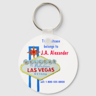 Las Vegas hänger lös märkre Nyckelring