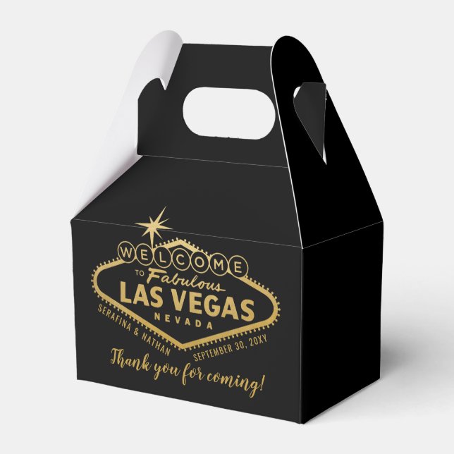 Las Vegas Hangover Recovery Kit Guest Favor Presentaskar (Framsidan Sidan)