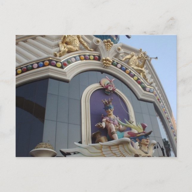 Las Vegas Harrahs vykort (Framsida)