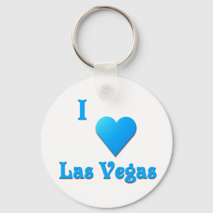 Las Vegas -- Himmelblått Nyckelring