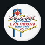 Las Vegas Honeymoon Magnet<br><div class="desc">Välkommen till Fabulous Las Vegas Honeymoon</div>