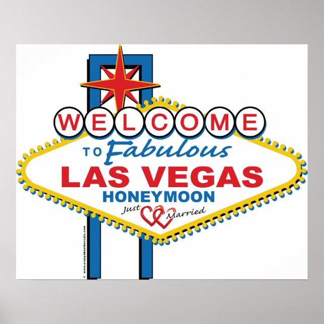 Las Vegas Honeymoon Poster (Framsidan)