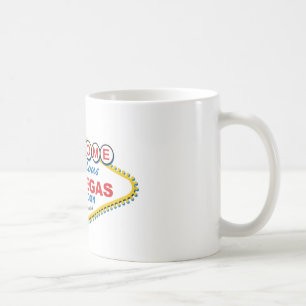 Las Vegas Honeymoon retro Kaffemugg