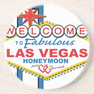 Las Vegas Honeymoon retro Underlägg