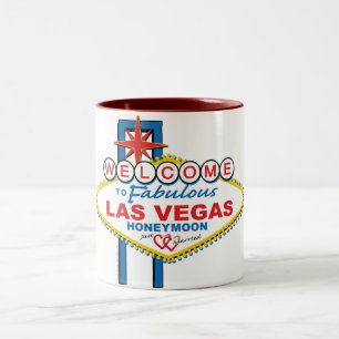Las Vegas Honeymoon Två-Tonad Mugg