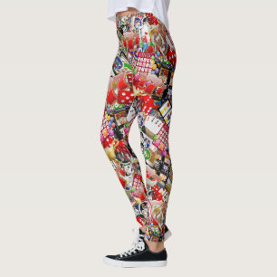 Las Vegas Icons ~ Spelare Delight Leggings