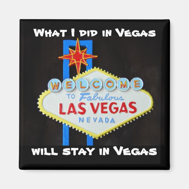 Las Vegas Innuendo Magnet (Framsidan)