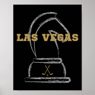 Las Vegas ishockeysportlag Guld Nyhetssakerio At Poster