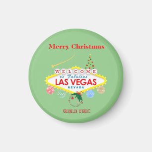 Las Vegas jul Mini Magnet