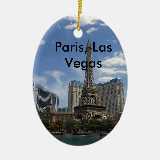 Las Vegas Julgransprydnad Keramik (Framsidan)