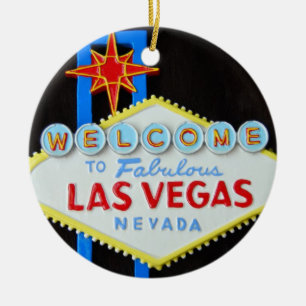 Las Vegas julhelg Julgransprydnad Keramik