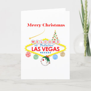 Las Vegas-julkort Tack Kort