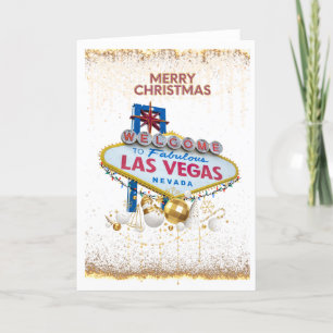 Las Vegas-julkort Tack Kort