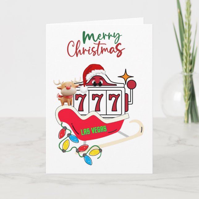 Las Vegas-julkort Tack Kort (Framsida)