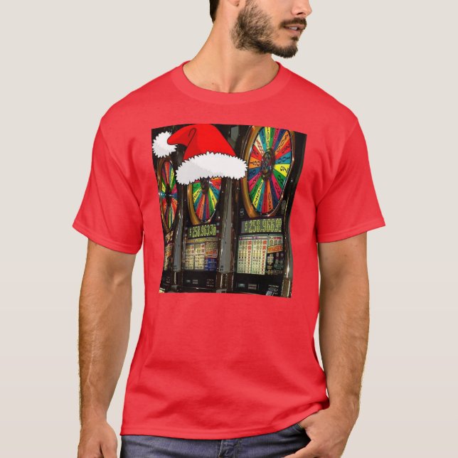 Las Vegas-jultider T-shirt (Framsida)
