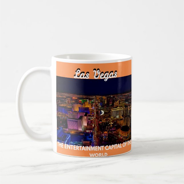 Las Vegas kaffe mugg (Vänster)