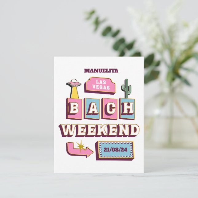 Las Vegas kasino möhippa Inbjudningar (Stående Fram)