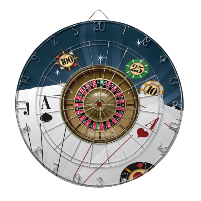 Las Vegas kasinoDartboard Darttavla (Framsidan)