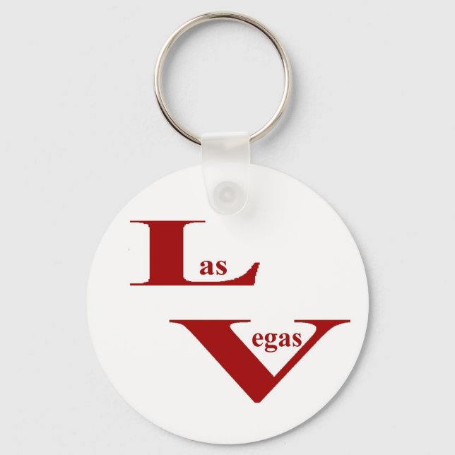 Las Vegas Keychain Nyckelring (Framsida)
