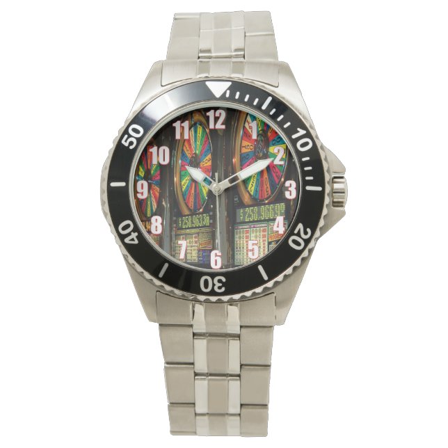 Las Vegas-kortplats - titta på Armbandsur (Framsida)