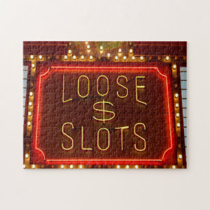 Las Vegas-kortplatserna Nevada. Jigszle Puzzle Pussel