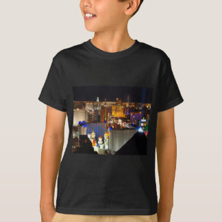 Las Vegas-kvällstid Tee Shirt