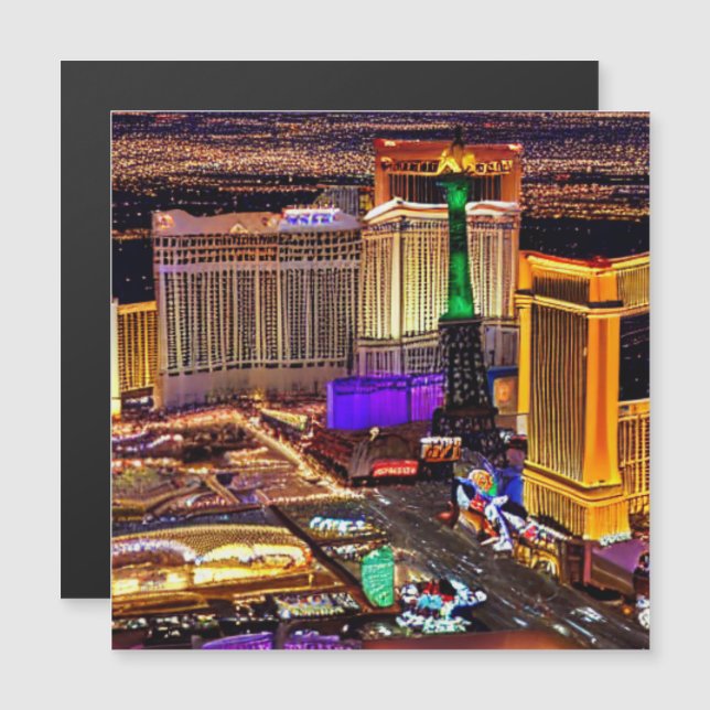 Las Vegas-landskapet i Nevada (Fram/baksida)