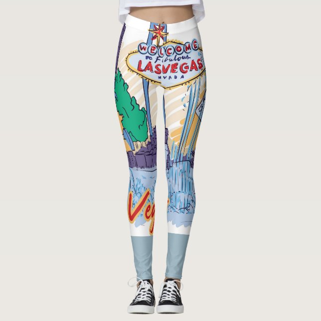 Las Vegas Leggings (Framsida)