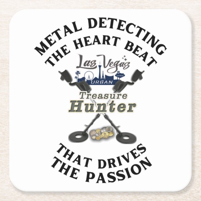 Las Vegas, LVUTH Papper Underlägg Kvadrat (Framsidan)