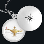 Las Vegas Magic Lamp Silverpläterat Halsband<br><div class="desc">Här på *Las Vegas Icons* Store hittar du design som innehåller några av de mest populära siktarna i Las Vegas, inklusive Las Vegas Välkomstskylt, simulerad Poker chip, Dice och craps bord. Klicka på - LASVEGASICONS - i märkrna nedan eller besök butiken för mer design för Las Vegas-produkter. Kontakta mig för...</div>