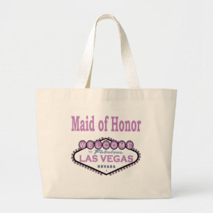 Las Vegas Maid of honor Classic Bag Lavender Jumbo Tygkasse