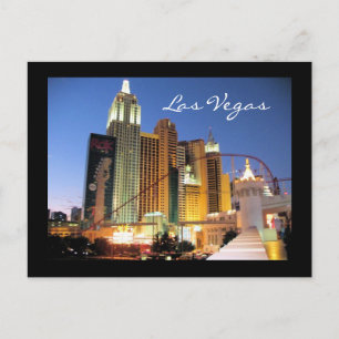 Las Vegas Manhattan-vykort Vykort