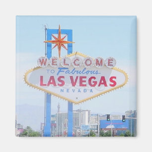 Las Vegas minnessakmagnet Magnet