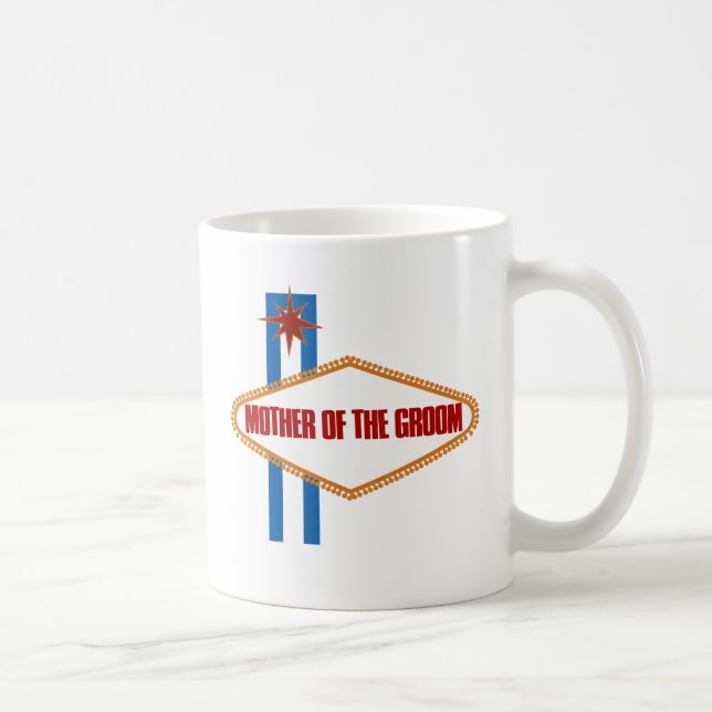 Las Vegas mor av brudgummen Kaffemugg (Höger)