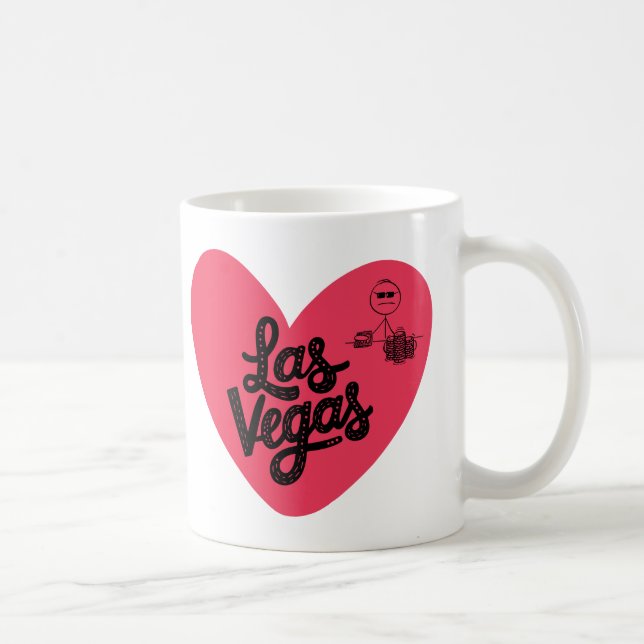 LAS VEGAS MUGG las vegas souvenir-drickvara (Höger)