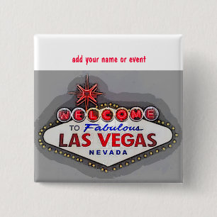 Las Vegas namnemblem Knapp