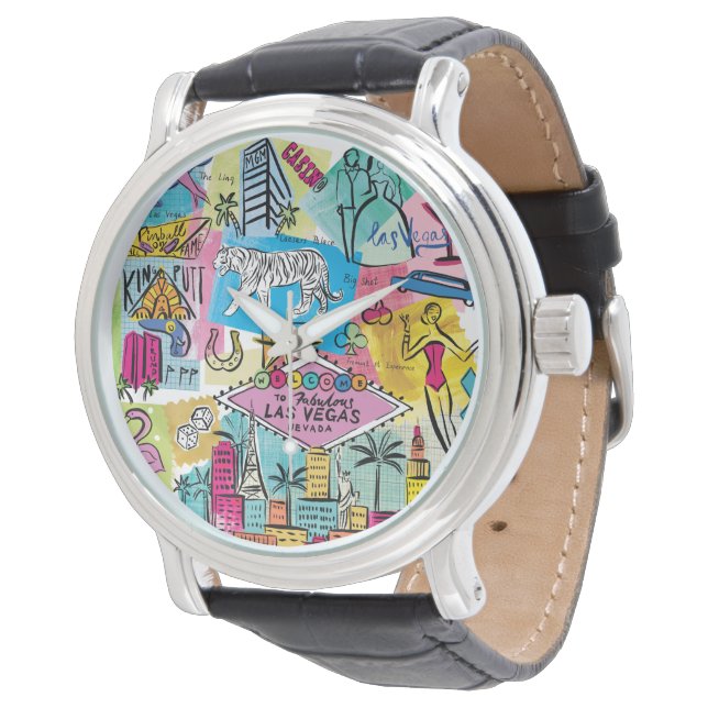 Las Vegas, Nevada Armbandsur (Vinklad)