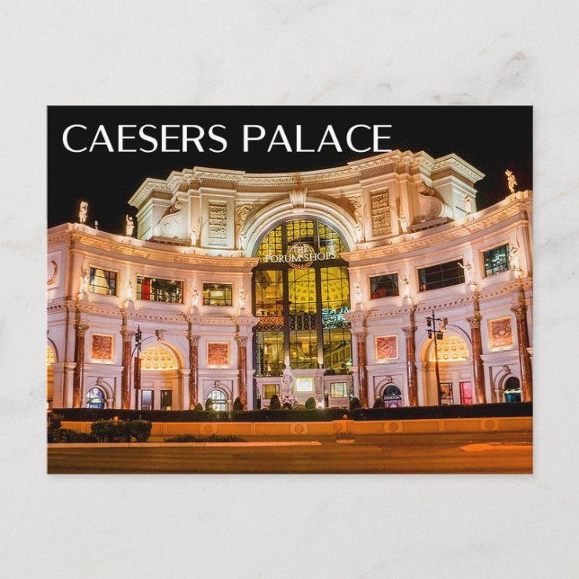 Las Vegas, Nevada Caesars Palace Casino USA Vykort (Framsida)