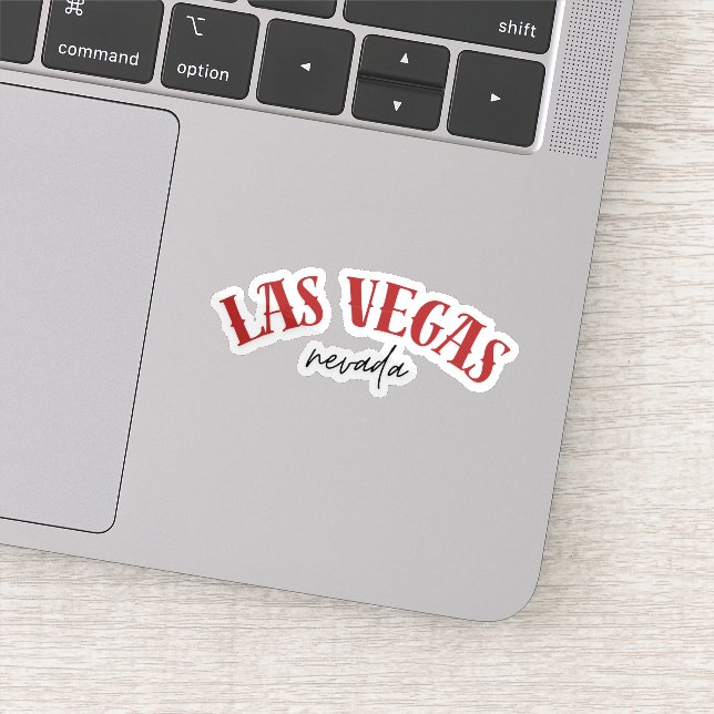 Las Vegas Nevada | Coola Red Klistermärken (Detalj)