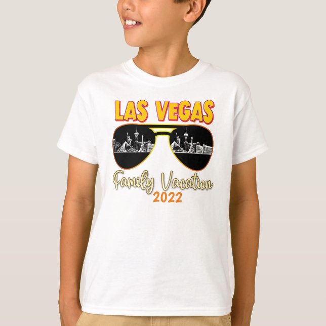 Las Vegas Nevada Family Vacation Matching 2022 T-S T Shirt (Framsida)