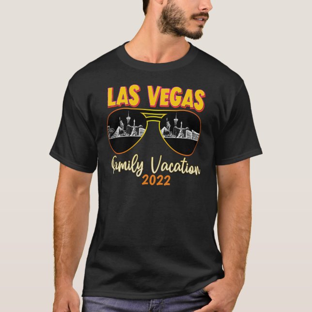 Las Vegas Nevada Family Vacation Matching 2022 T Shirt (Framsida)