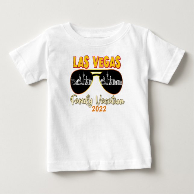 Las Vegas Nevada Family Vacation Matching 2022  T Shirt (Framsida)