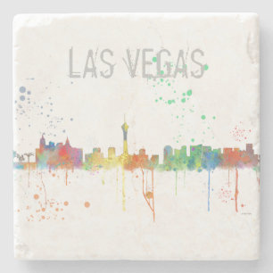 LAS VEGAS NEVADA HORISONT UNDERLÄGG STEN