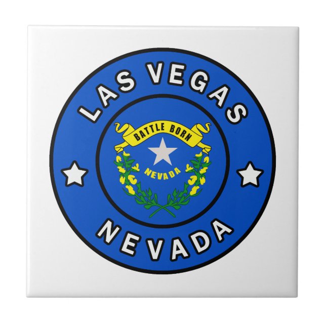 Las Vegas Nevada Kakelplatta (Framsidan)