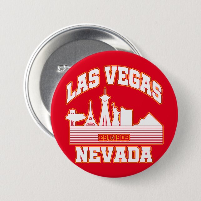 Las Vegas,Nevada Knapp (Framsida & baksida)