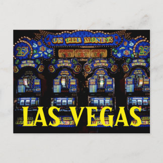 LAS VEGAS Nevada-kortplats Maskiner resa Vykort