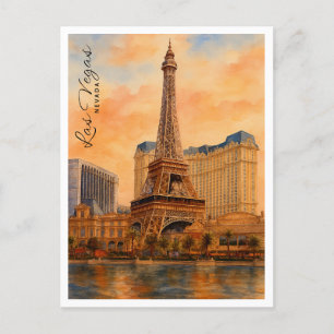 Las Vegas, Nevada Livlig resa i USA Helg Vykort