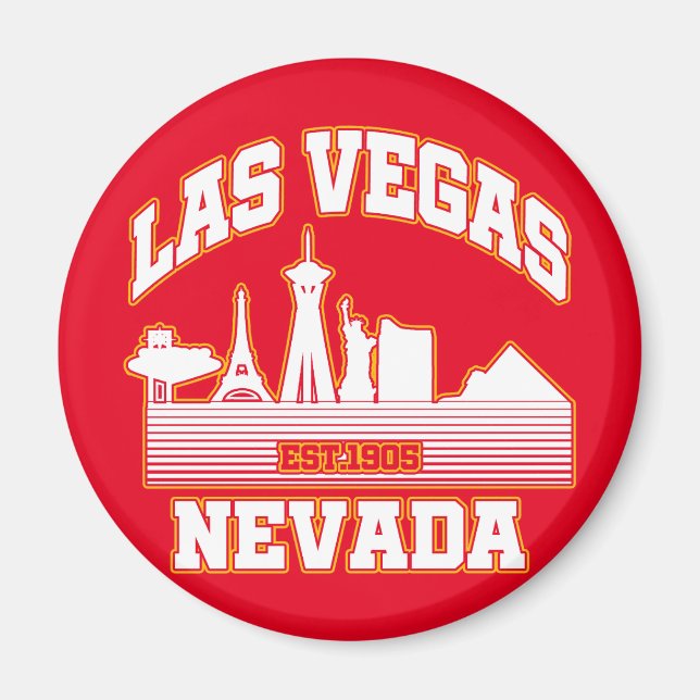 Las Vegas,Nevada Magnet (Framsidan)