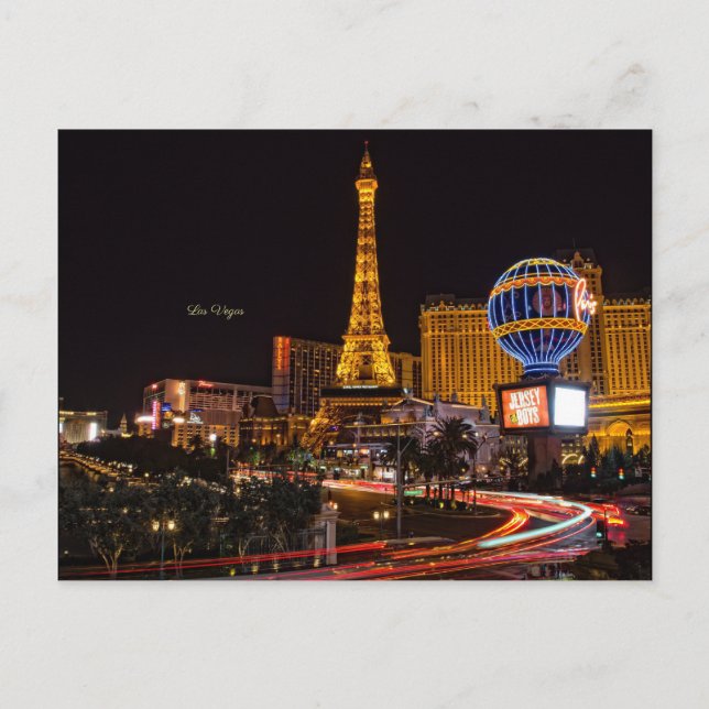 Las Vegas, Nevada neon ljus Vykort (Framsida)
