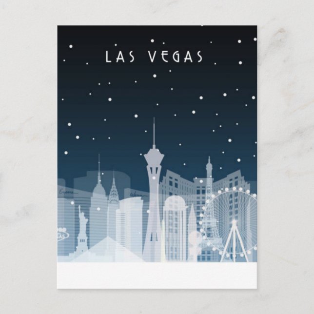 Las Vegas, Nevada | Panorama vykort (Framsida)